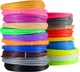 Пластик UFT для 3D-ручек микс цветов 100 м (UFT3DPLA100) - изображение 1