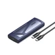 Внешний корпус UGREEN карман для жесткого диска M.2 NVMe SSD 10 Гбит/с USB Grey (CM578) - изображение 1