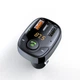 Автомобильный FM-трансмиттер Remzona Vibe PD 36W FMAAC-02BK с Bluetooth многофункциональный модулятор c функцией быстрого зарядного устройства портом Type-C вольтметром слотом для micro SD карты - изображение 11