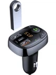 Автомобільний FM-трансмітер Remzona Vibe PD 36W FMAAC-02BK з Bluetooth багатофункціональний модулятор з функцією швидкого зарядного пристрою портом Type-C вольтметром слотом для micro SD карти - зображення 3