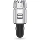 Ионизатор-Очиститель воздуха автомобильный + Зарядное устройство на 2 USB-порта Ion Dobra USB Steel (ID-6291S) - изображение 1