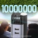 Ионизатор-Очиститель воздуха (10 млн) Ion Dobra Turbo Black с функцией зарядного устройства 18W Quick Charge 2-USB (3А QC3.0), чёрный матовый (ID-6310B) - изображение 5