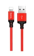 Кабель Hoco X14 Times Speed Lightning 2m (iPhone) Red - изображение 1