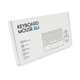 Комплект беспроводной YT-KB333 (KB+Mouse), (Eng / Pyc), 2.4G, 78 клавиш, White/Transparent, Box - изображение 2