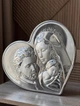 Серебряная икона Святое Семейство (код 951562) 34*30 см - изображение 2