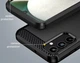 Чохол Lenuo Carbon Fiber для Samsung Galaxy A55 A556B Black - изображение 3
