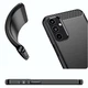Чохол Lenuo Carbon Fiber для Samsung Galaxy A55 A556B Black - изображение 5