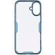 TPU чохол Nillkin Nature Pro Series для Apple iPhone 16 (6.1") Синій (прозорий) - зображення 6