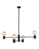 Люстра Nowodvorski 7931 Чорний Radius E27 4x60W - зображення 2
