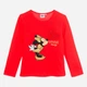 Детский лонгслив для девочки Disney Minnie XH1357 92-98 см Красный (3609087144217) - изображение 5