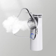 Інгалятор Mesh Nebulizer YM-252 100 KHZ Небулайзер Портативний ультразвуковий для дітей та дорослих ручний з насадками Сірий - зображення 2
