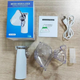 Інгалятор Mesh Nebulizer YM-252 100 KHZ Небулайзер Портативний ультразвуковий для дітей та дорослих ручний з насадками Сірий - зображення 9