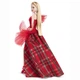 Коллекционная кукла Mattel Barbie Праздничная блондинка Барби HRM61 - изображение 3