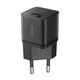 Сетевое зарядное устройство 1x Type-C с быстрой зарядкой GaN5S Fast Charger 20W блок питания черный, Baseus (P10162503113-00) - изображение 3