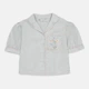 Футболка для девочек Zara 6895/600 134 см Серая (06895600406093) - изображение 1