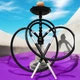 Кальян Hookah Infinity 203 Black высотой 55 см на 2 персоны - изображение 1
