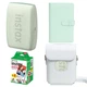Подарунковий набір до фотопринтера Fujifilm Instax Mini Link3 Sage Green / Чохол білий / Фотоальбом мʼятний на 108 знімків/Фотопапір (2 картриджі х 10 знімків) - зображення 1