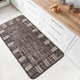 Прорезиненный Безворсовый Коврик на Кухню Kitchen 1924791 67х120 см Коричневый - изображение 1