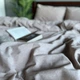 Постельное белье Washed Cotton Евро 200 x 215 Вареный хлопок Бежевое 50 х 70 - изображение 5