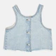 Футболка для девочек Zara 4302/628 120 см Синяя (04302628406322) - изображение 1