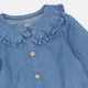 Футболка для девочек Zara 4433/512 62 см Синяя (04433512400031) - изображение 3