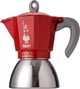 Гейзерная кофеварка индукционная Bialetti Moka Induction на 6 чашек 280 мл Красная (8006363029261) - изображение 1