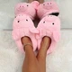Тапочки Игрушки Кигуруми Свинка Kigurumi Домашние Розовые Плюшевые Детские 34-40 (3091/1) - изображение 4