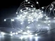LED гірлянда новорічна "Роса" | Холодний білий колір | 20 м - зображення 6