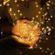 LED гірлянда новорічна "Роса" | Теплий білий колір | 20 м - зображення 4