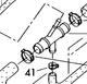 Фланець охолодження Seat, Skoda, Vw 6q0121438a (Р44) - зображення 5