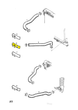 Водяний патрубок Opel 90265615 (Р04) - зображення 7