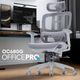 Кресло компьютерное офисное эргономичное OfficePro OC680G Grey - изображение 7