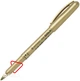 Набор маркеров для декоративных работ Centropen Gold 2690 Золотой 1.5-3 мм 10 шт (8595013612897) - изображение 1