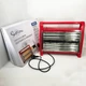 Кварцевый обогреватель Suntera QHW-106 1800 Вт, переносной, красный - изображение 4