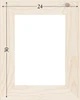 Подрамник для холста 24х30 (43х18 сосна цельная с сучком) EmojiFrame - изображение 6