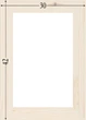 Подрамник для холста 30х42 (43х18 сосна цельная с сучком) EmojiFrame - изображение 6