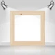 Подрамник для холста 35х35 (43х18 сосна цельная с сучком) EmojiFrame - изображение 3