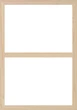 Подрамник для холста 70х100 с перемычкой (43х18 сосна срощенная) EmojiFrame - изображение 1