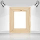 Подрамник для холста 20х25 (43х18 сосна цельная с сучком) EmojiFrame - изображение 5