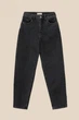 Джинсы Mom Fit женские LAWA WBC02449 34 Графитовый - изображение 5