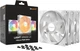Набір вентиляторів be quiet! Light Wings LX 140mm PWM White Triple Pack (BL128) - зображення 5