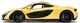 Машинка Rastar McLaren P1 GTR на радіокеруванні 1:14 жовтий - зображення 3