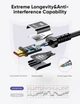 Кабель Highwings HDMI 2.1 48Gbps 8K@60Hz 4K@120Hz 2м черный (SH-8K-2M-2P3) - изображение 5