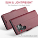 Кожаный чехол-книжка Retro Case для Samsung Galaxy S23 Ultra Красный (6112107_5) - изображение 6