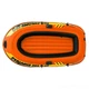 Полутораместная надувная лодка Intex 58357 (58356) Explorer PRO 200 Set 196 х102 см с насосом и веслами оранжевая - изображение 3
