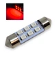 Светодиодная лампа C5W Festoon 6SMD 3528 Autoexpect 12V 36мм Красный (31113) - изображение 1