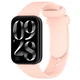 Ремінець силіконовий MRK для Mi Band 8 Pro/Xiaomi Redmi Watch 4 Light Pink з металевим кріпленням (17) (mrk3348) - зображення 1