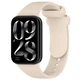 Ремешок силиконовый MRK для Mi Band 8 Pro/Xiaomi Redmi Watch 4 Cream с металлическим креплением (40) (mrk3347) - изображение 1