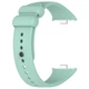 Ремешок силиконовый MRK для Mi Band 8 Pro/Xiaomi Redmi Watch 4 Мятный с металлическим креплением (mrk3338) - изображение 1