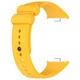 Ремінець силіконовий MRK для Mi Band 8 Pro/Xiaomi Redmi Watch 4 Жовтий з металевим кріпленням (mrk3349) - зображення 1